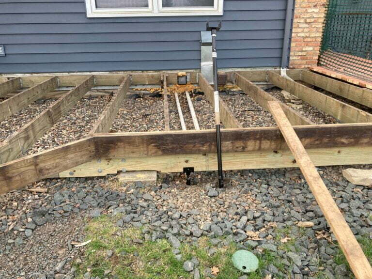 Comparison of Pylex before and after installation