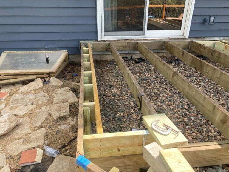 East side accent framing