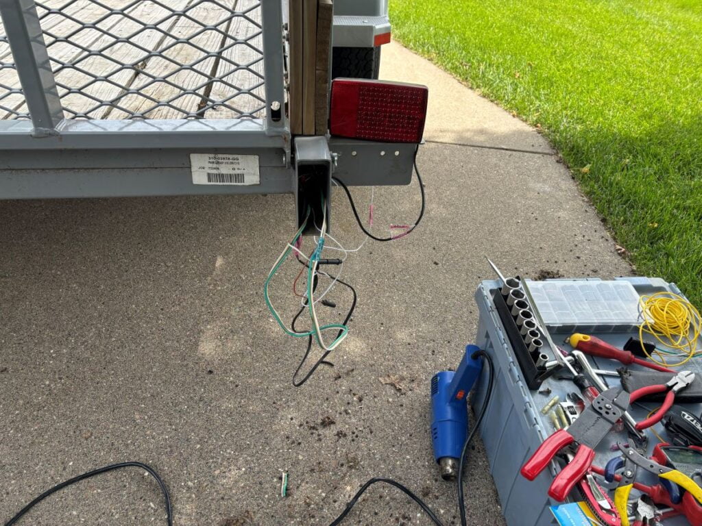 Repaired wiring
