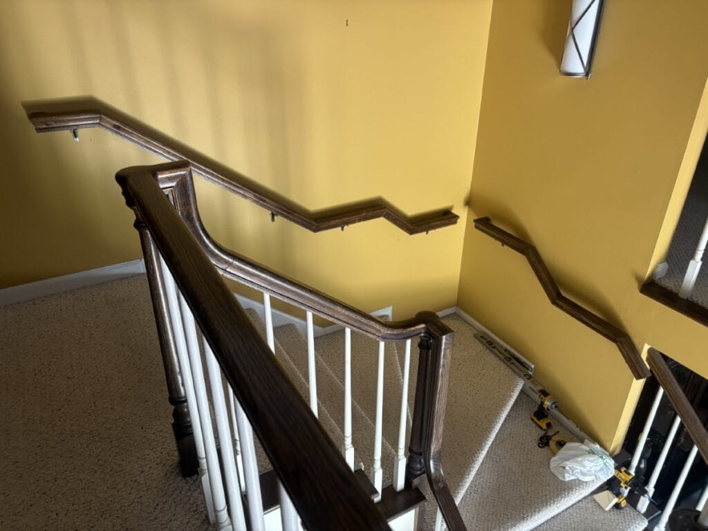 Finished Handrails