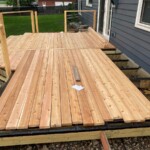 The center section is almost completed. Decking Added