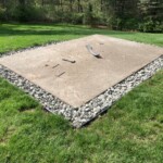The site is prepped. All of the rock is in place. Rock Finished