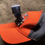 Hunting with a GoPro using a sewn on mounting plate.