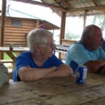 Bertha is part of the lodge staff. A very fit and active 82. Bertha